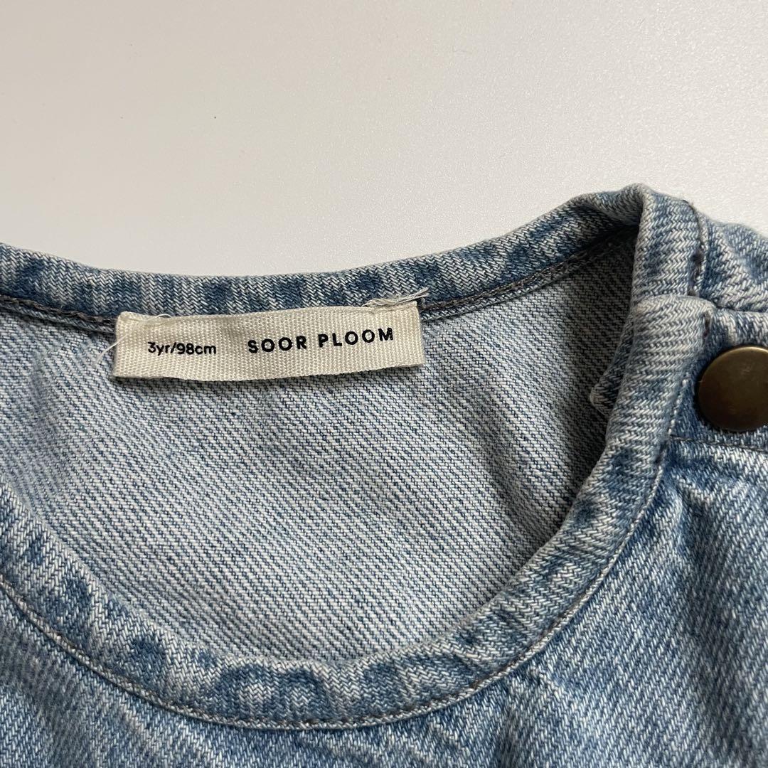 Soor Ploom Tippi Pinafore Light Denim 3Y - メルカリ