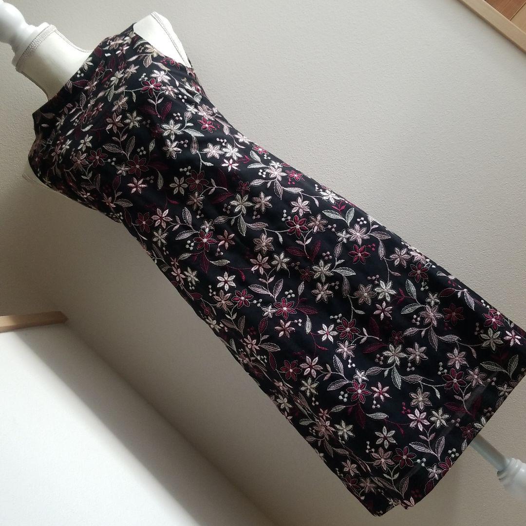 【限定値下げ】TOCCA 花柄 刺繍 ワンピース サイズ0