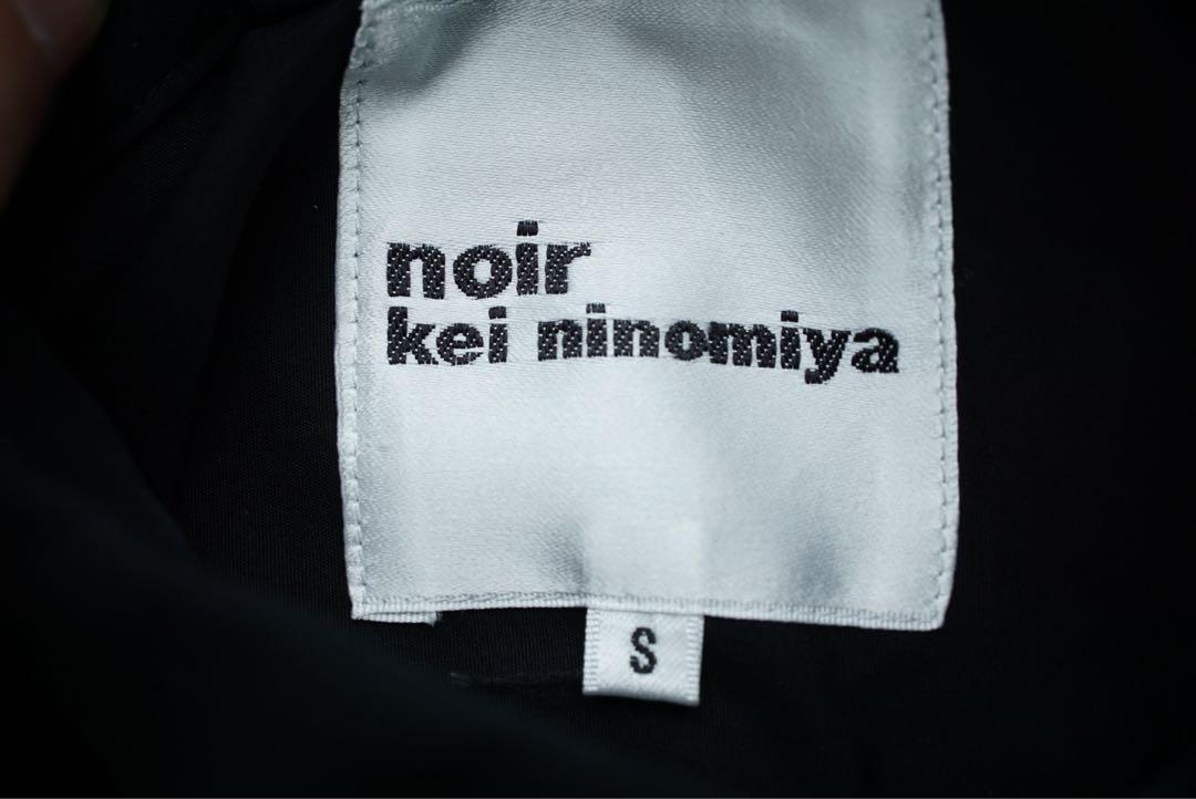 美品 noir kei ninomiya 変形 長袖 シャツ ブラック