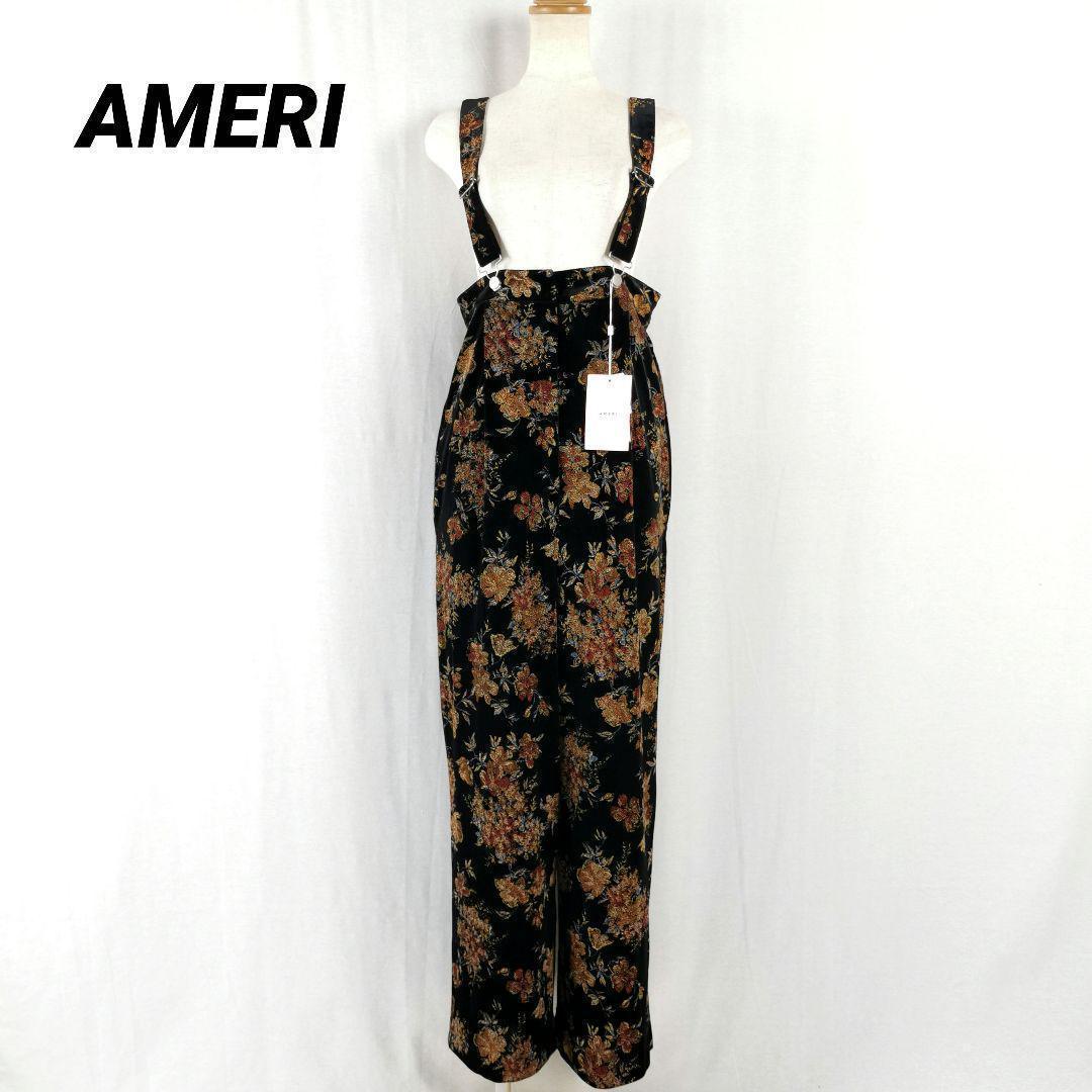 タグ付き FLOWER PRINT VELOUR PANTS 直近モデル