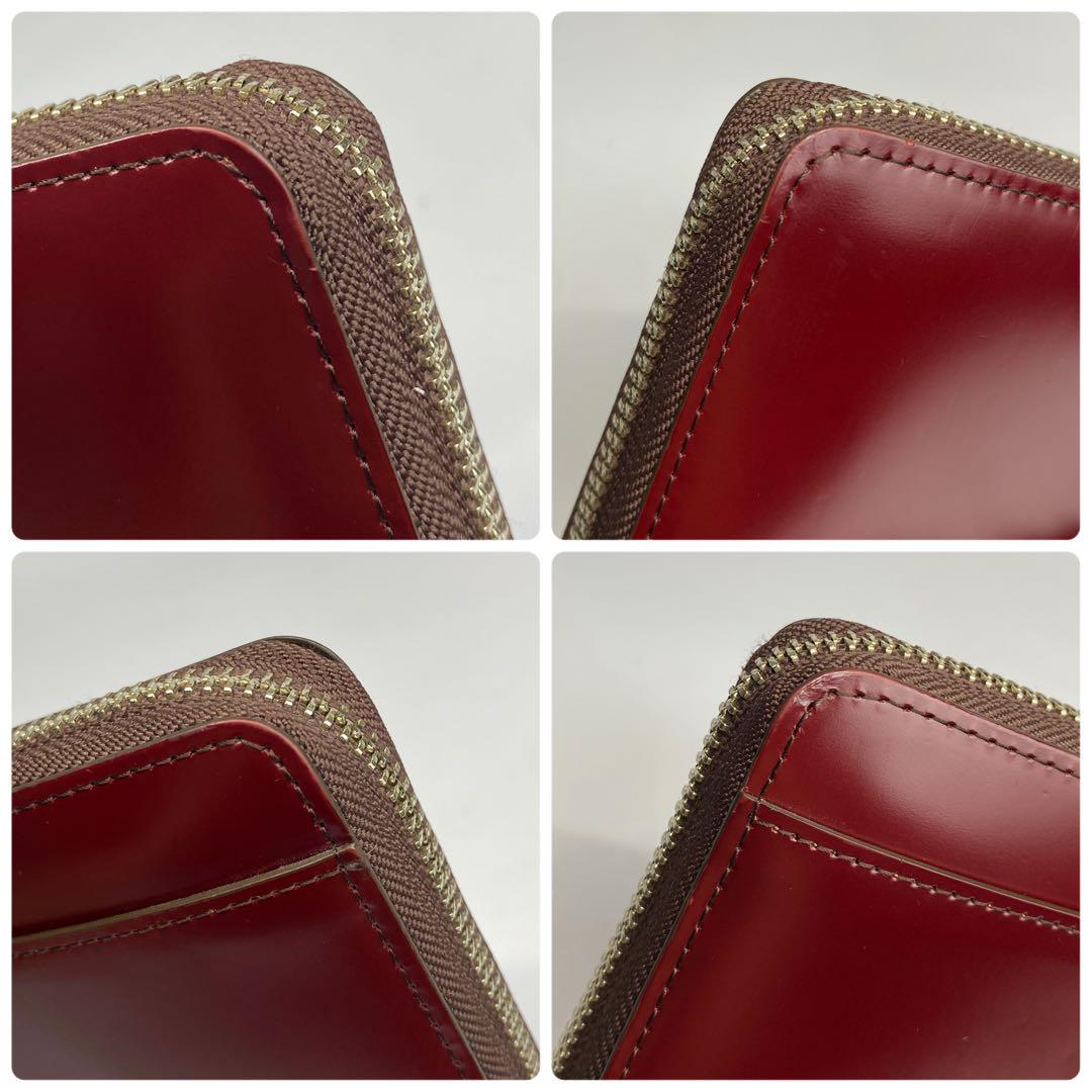 iso様専用】コードバン プレリーギンザ 長財布 ラウンド 大容量