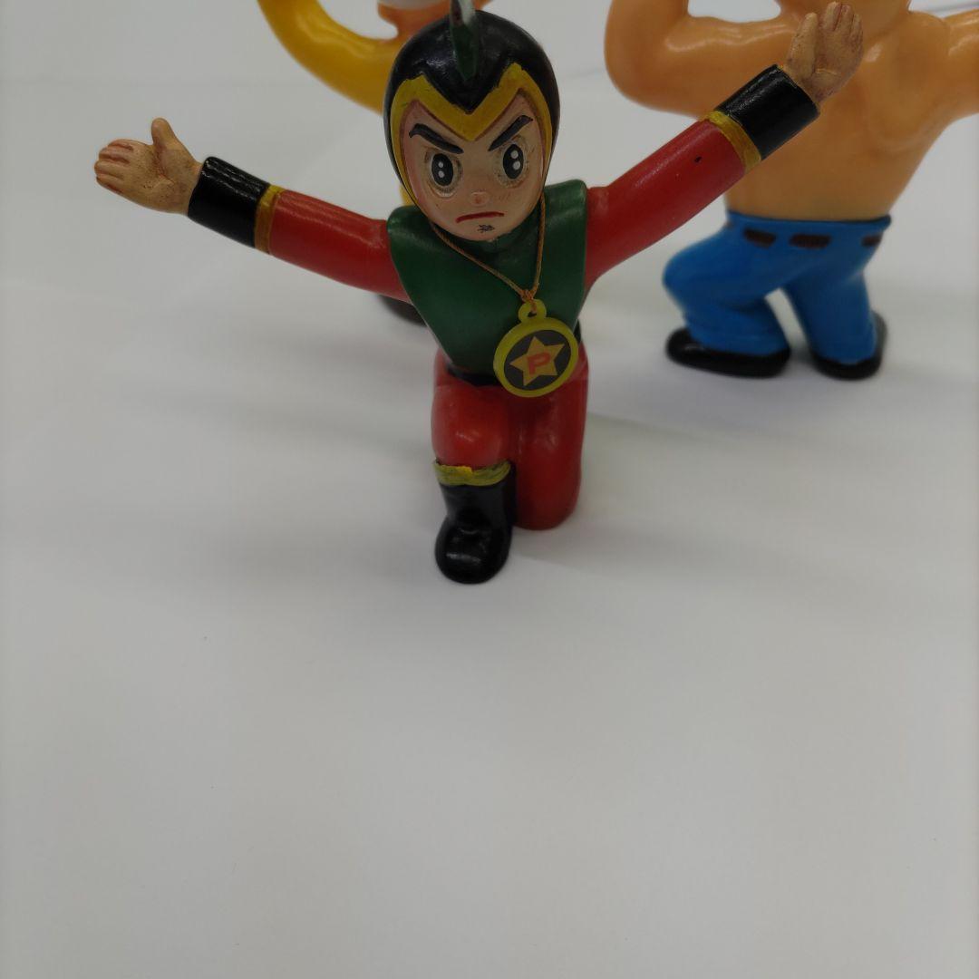 グリコ⭐️遊星少年パピイ☆ストロング⭐️アジャババ⭐️ソフビ☆フィギュア☆3体 グリコ⭐️遊星少年パピイ☆ストロング⭐️アジャババ⭐️ソフビ☆フィギュア☆3体