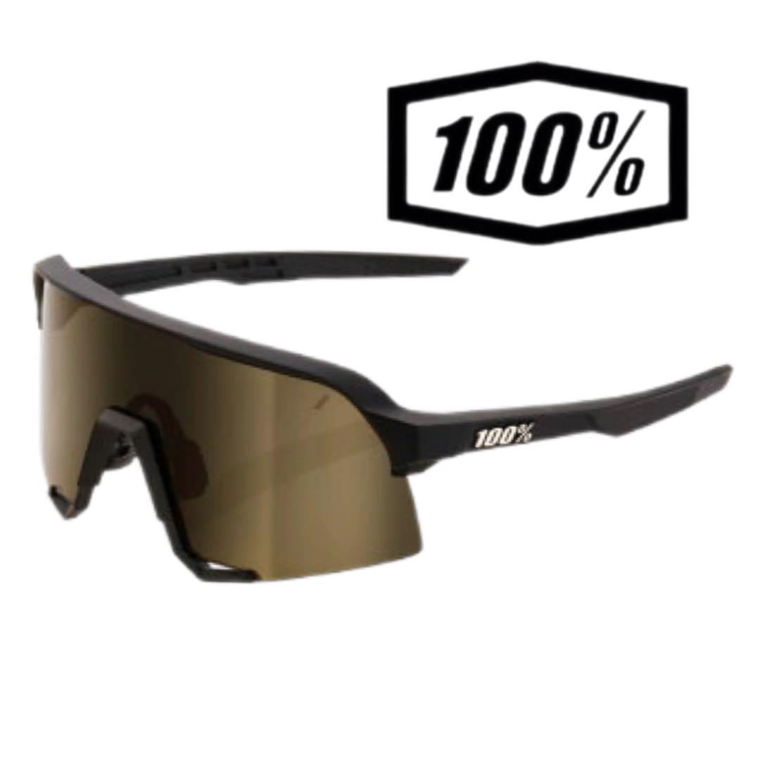 100% ワンハンドレッド サングラスS3 Black Gold Mirror 100% ワンハンドレッド サングラスS3 Black Gold Mirror - メルカリ
