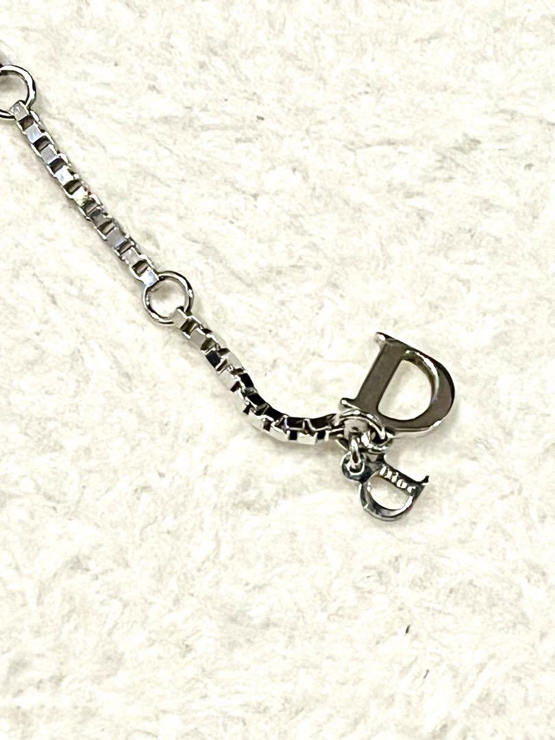 未使用美品・希少・箱着き Dior 丸い輪形 シルバー チョーカー ネックレス 画像9