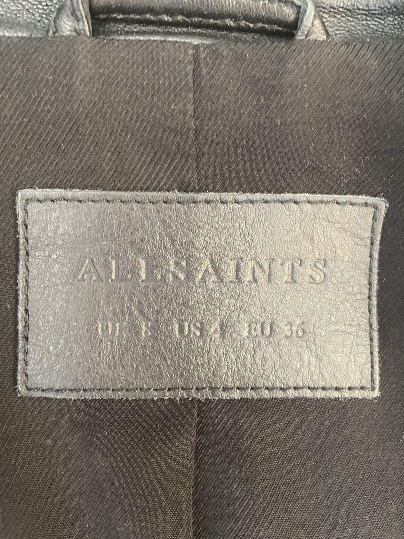 【美品】ALLSAINTS オールセインツライダースジャケット ダブル