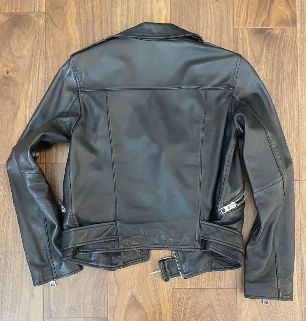 【美品】ALLSAINTS オールセインツライダースジャケット ダブル