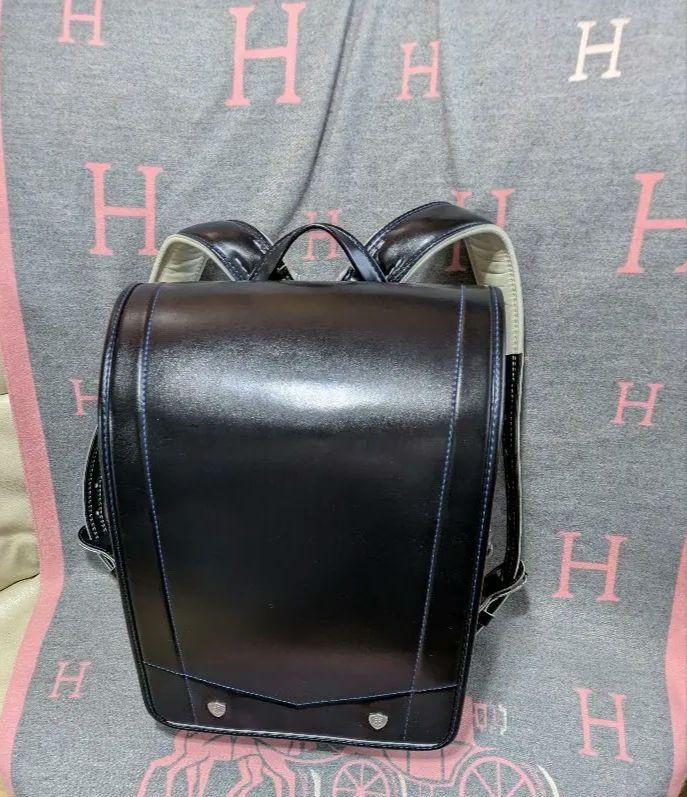 ブラックレザー ランドセル美品 4,650円