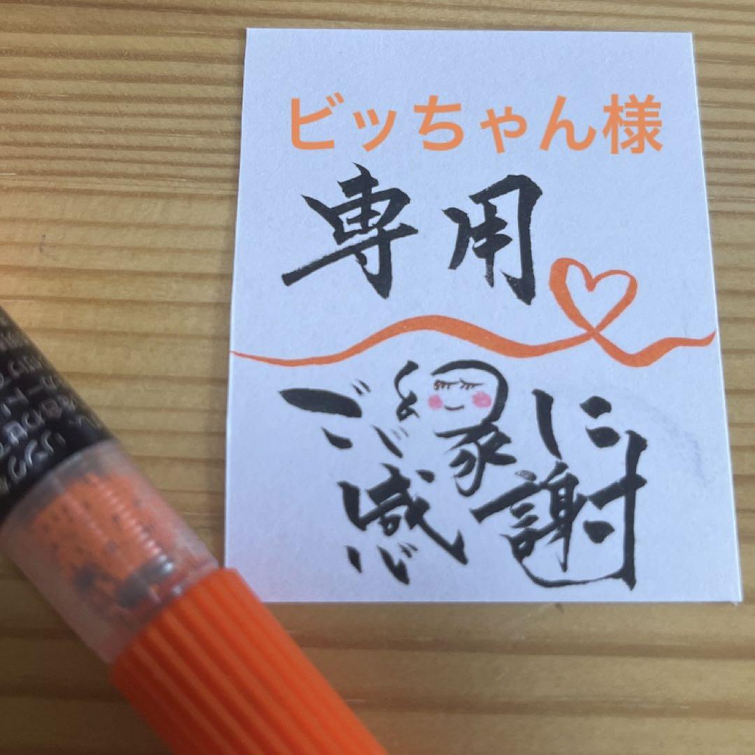 ビッちゃん様専用⭐︎サンキューカード【208枚】手書き メッセージ