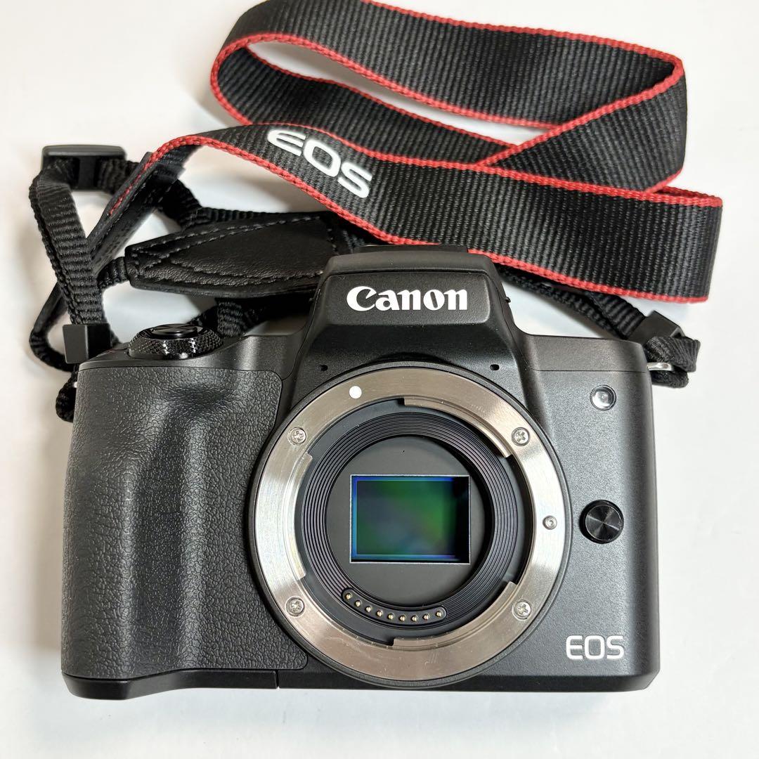 Canon キャノン EOS kiss M2 ダブルズームキット ブラック 美品