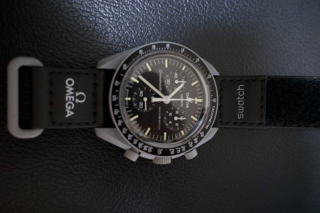 OMEGA Swatch Moonwatch クロノグラフ