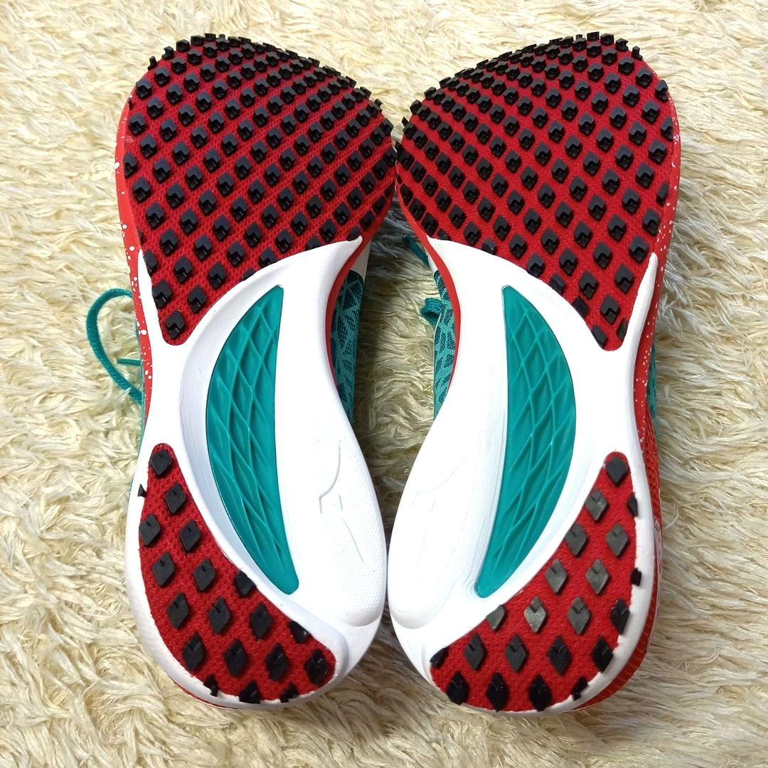 ミズノ mizuno◆ランニングシューズ WAVE DUEL GTZ スニーカー
