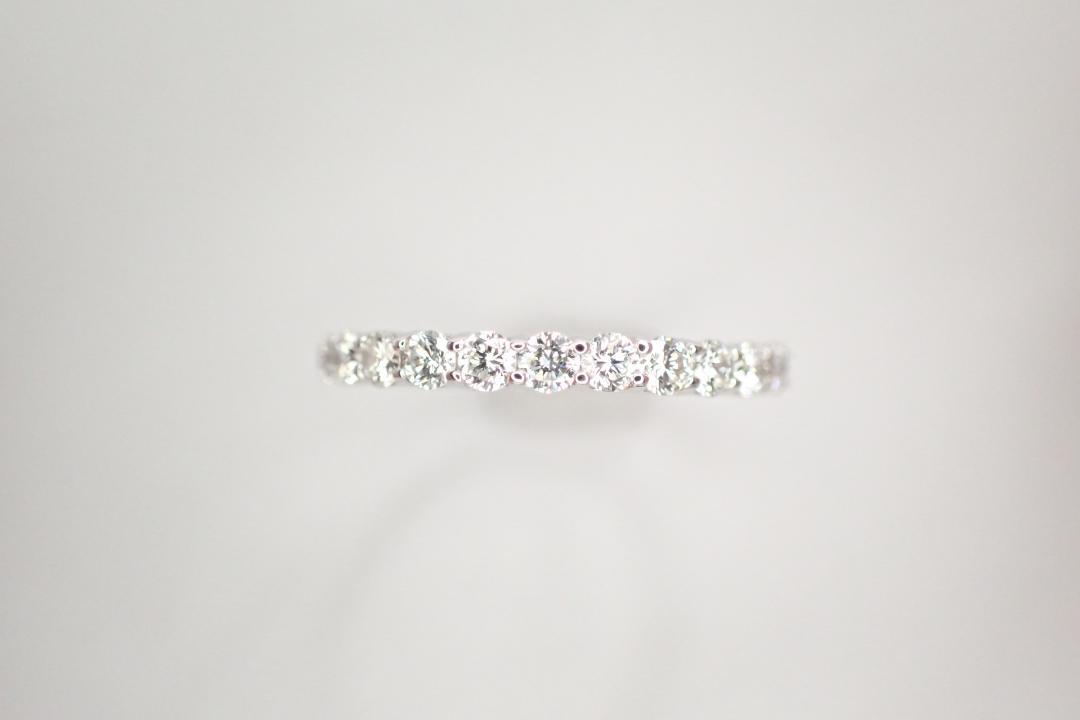 23/美品 ポンテヴェキオ K18WG ダイヤ計0.35ct リング 指輪