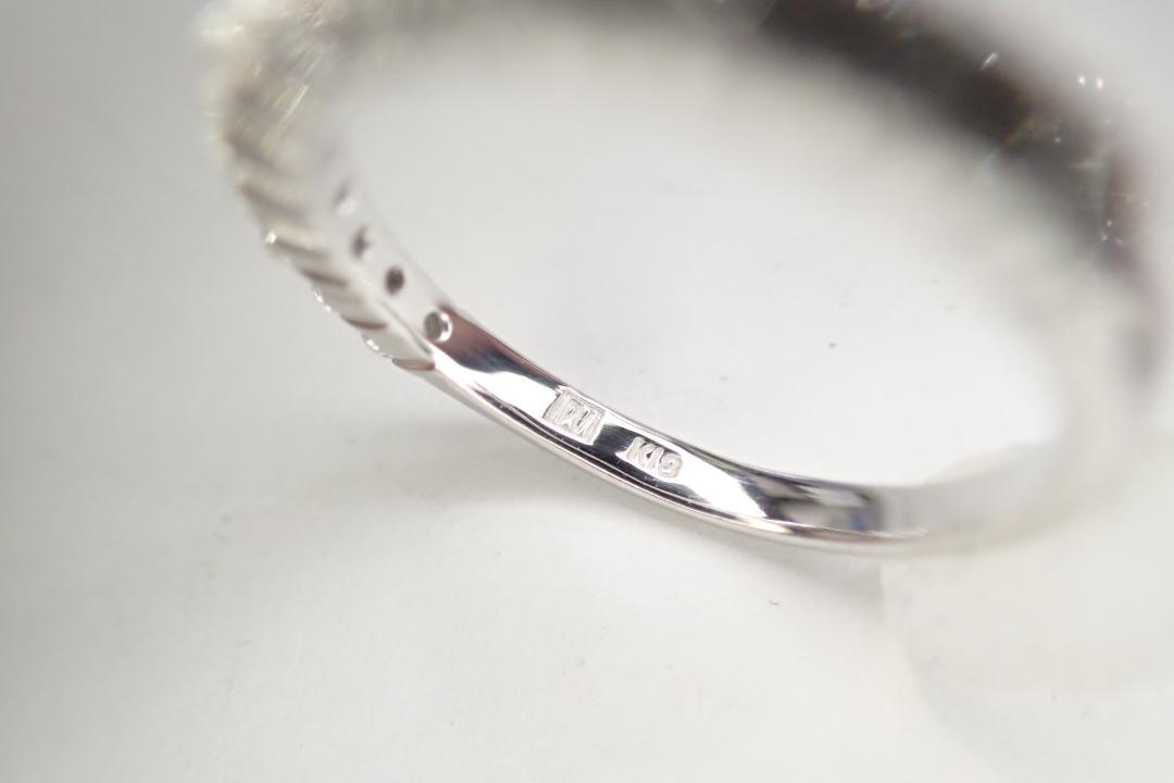 23/美品 ポンテヴェキオ K18WG ダイヤ計0.35ct リング 指輪