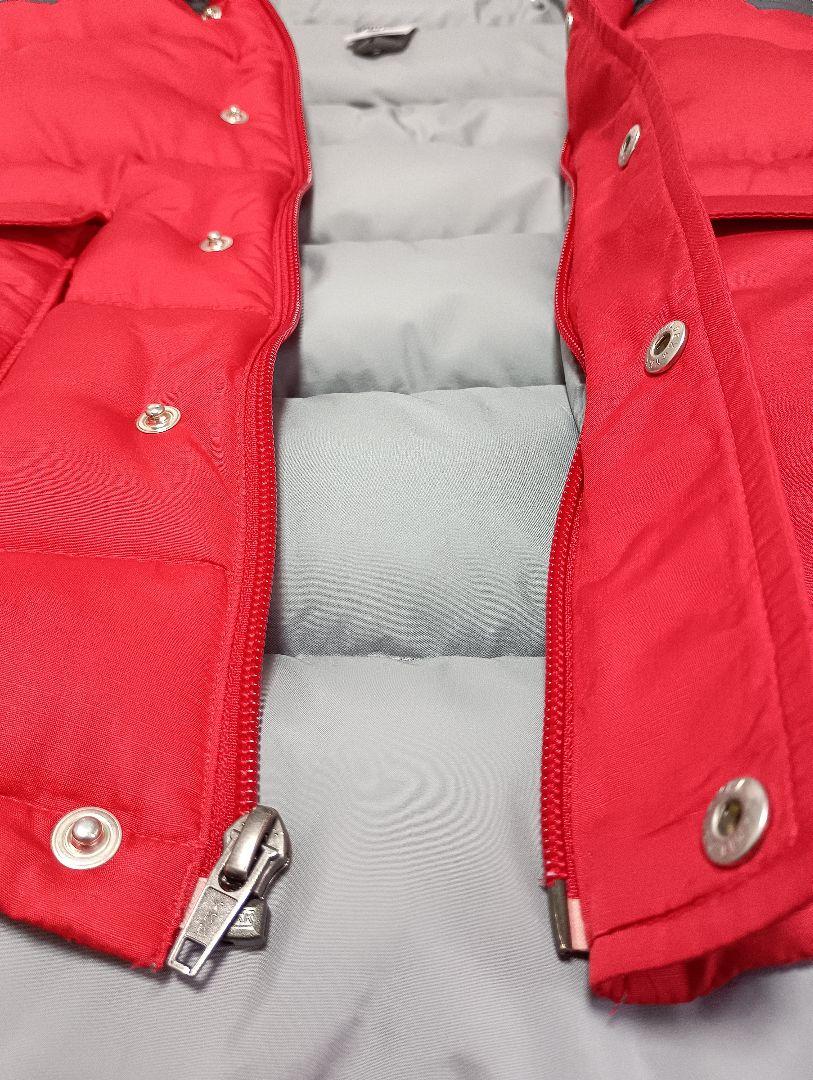 Patagonia ダウンベスト 赤・グレー スリングショット　美品