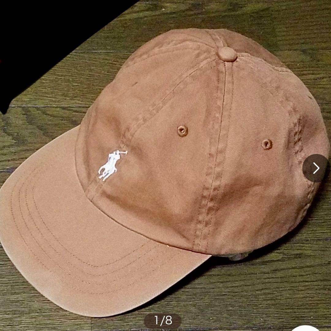 Polo Ralph Lauren ブラウンキャップ
