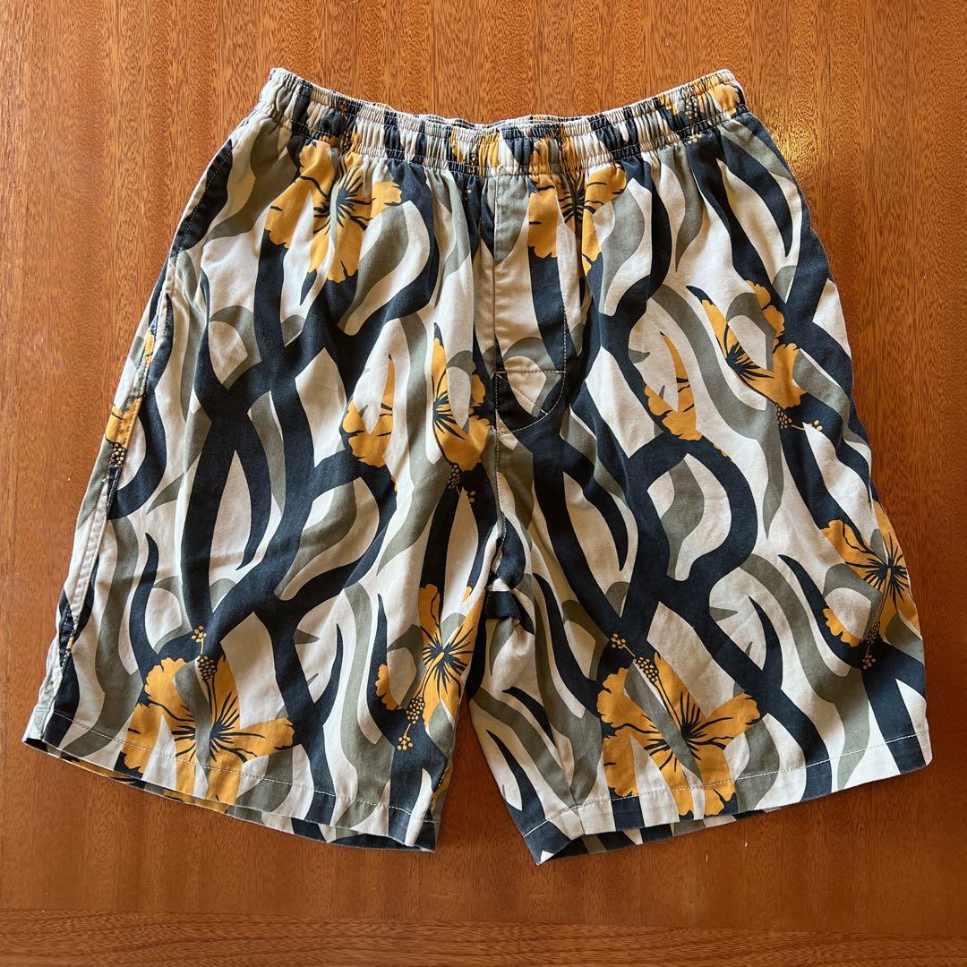 ★ 00s stussy tribal camo short pant★L