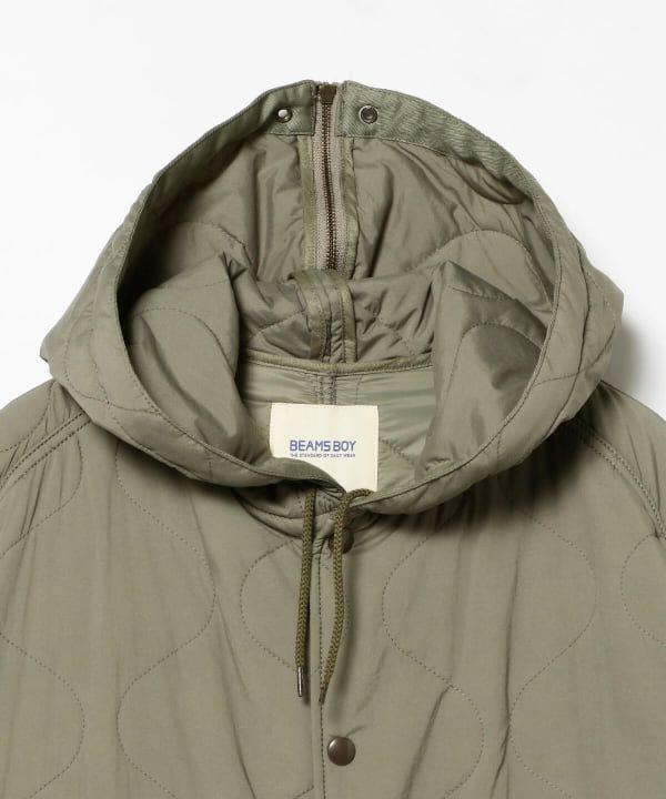 BEAMS BOY / キルティング フードコート 2021AW BEAMS BOY / キルティング フードコート 2021AW