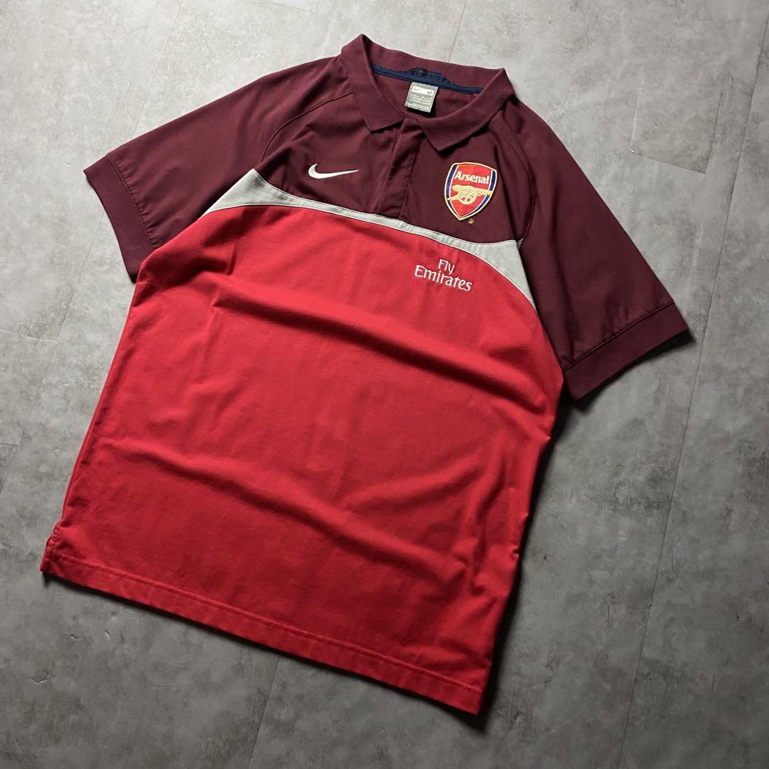 【入手困難】NIKE Arsenal FC 09/10シーズン ポロシャツ M