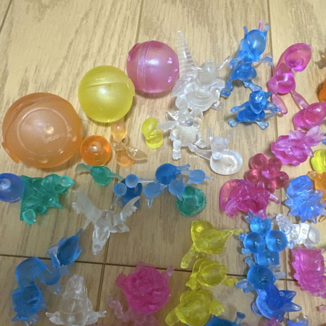 ポケモン 初代 塩ビ フィギュア クリア モンスターボール