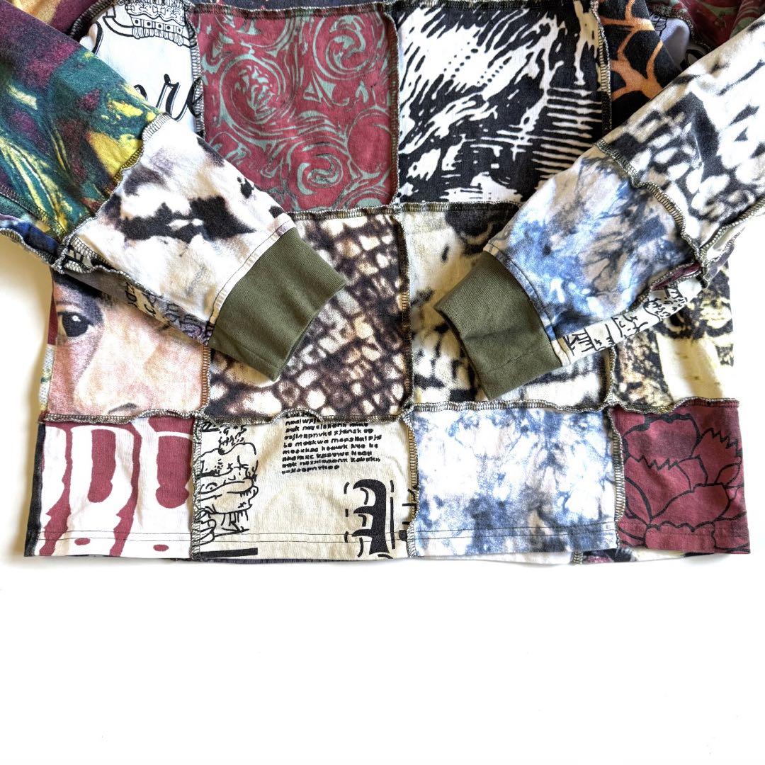 Supreme Mosaic patchwork L/S Top ロンT 総柄