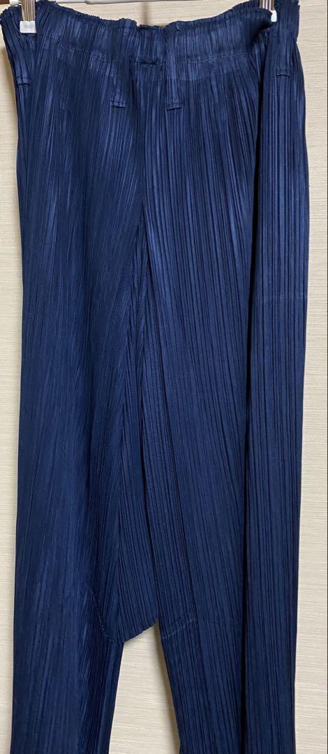 ✨希少✨PLEATS PLEASE ガウチョ サルエル プリーツ パンツ 4 PLEATS PLEASE ISSEY MIYAKE（サルエルパンツ）のフリマアイテム一覧