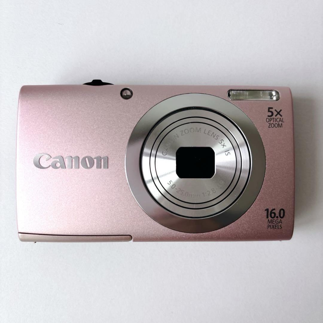 Canon デジタルカメラ PowerShot A2400IS ピンク Amazon | Canon デジタルカメラ PowerShot A2400IS ピンク 1600