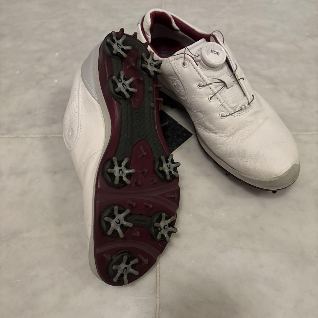 ECCO Golf LT1 BOA Hybrid ウィメンズ レザーウォータープルーフ