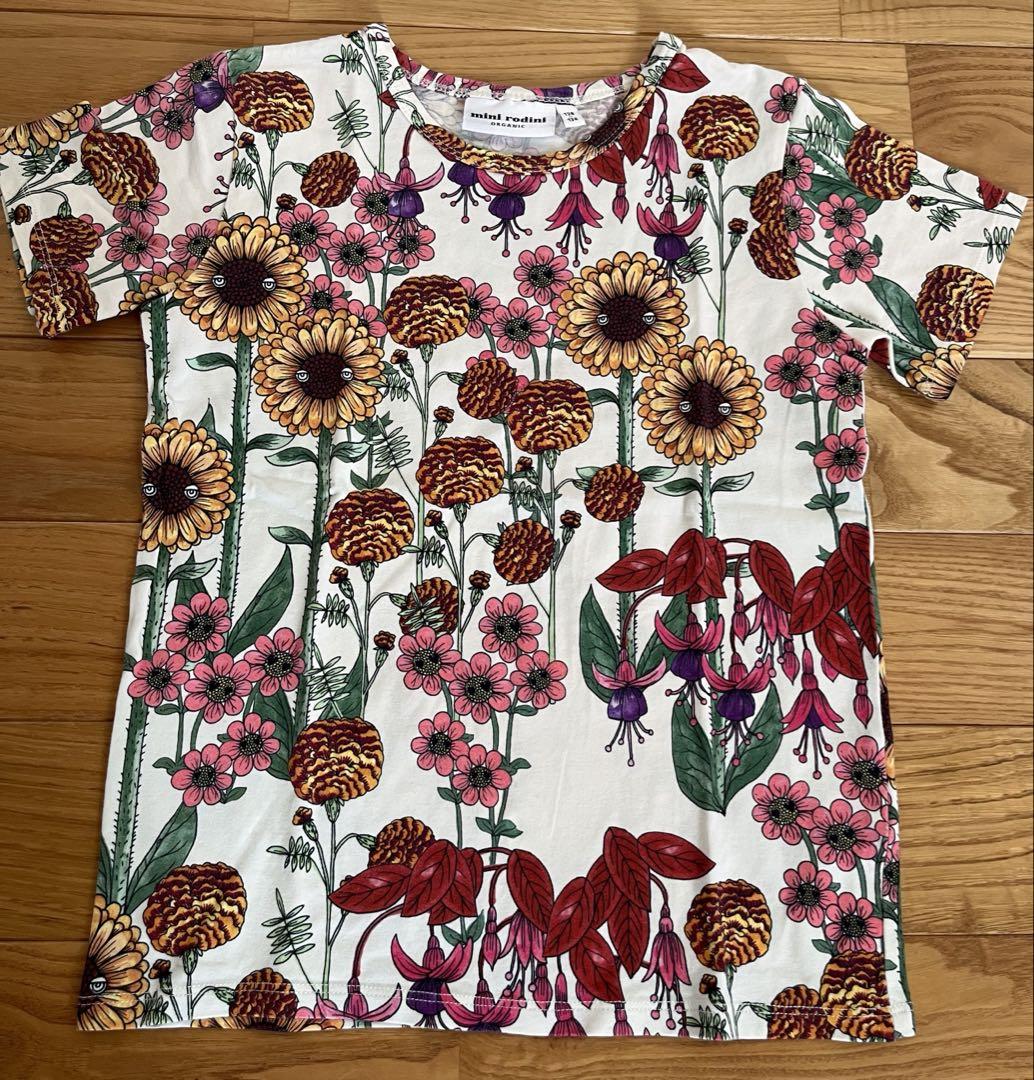 美品】ミニロディーニ フラワープリントTシャツ - メルカリ