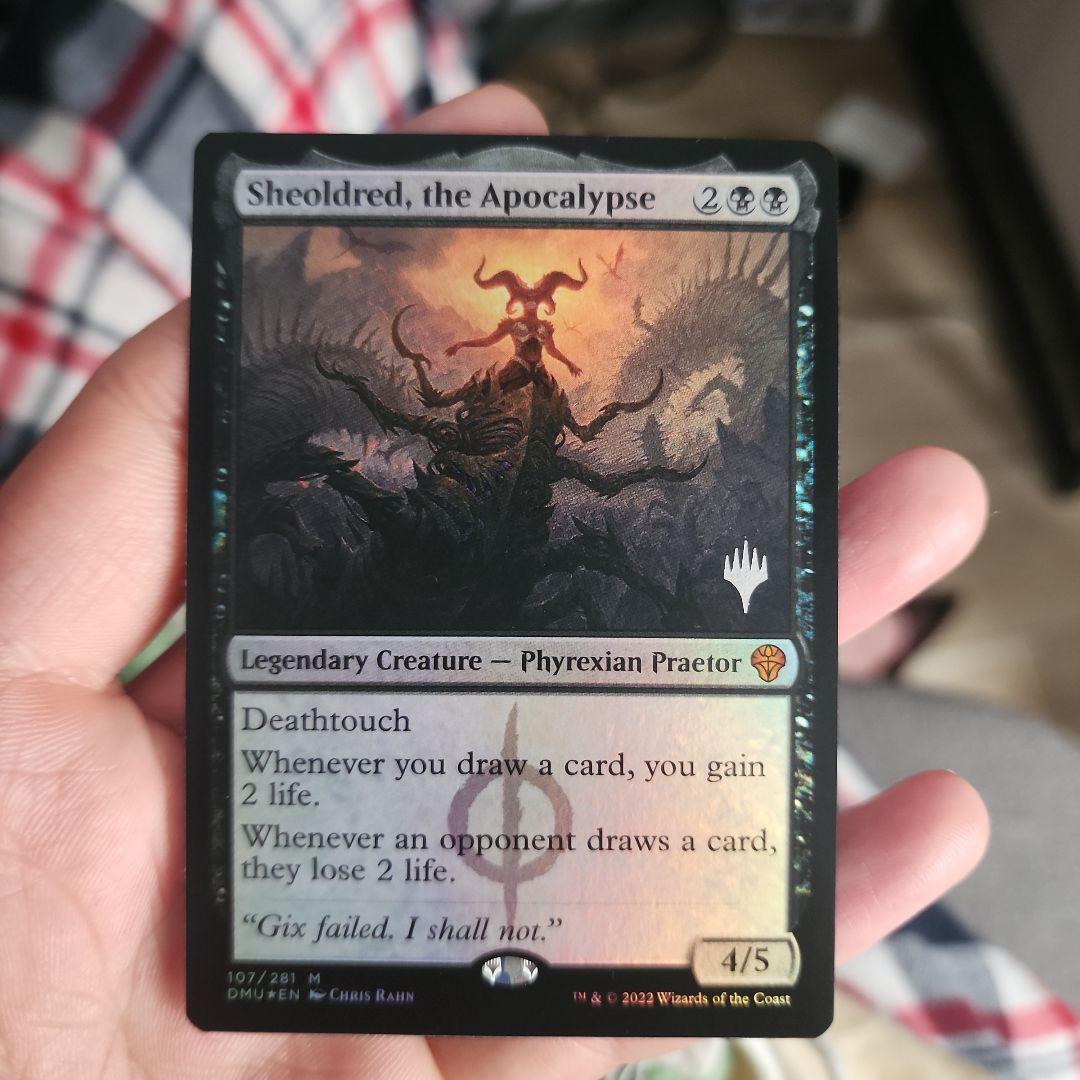 シェオルドレッド, Sheoldred, the apocalypse foil