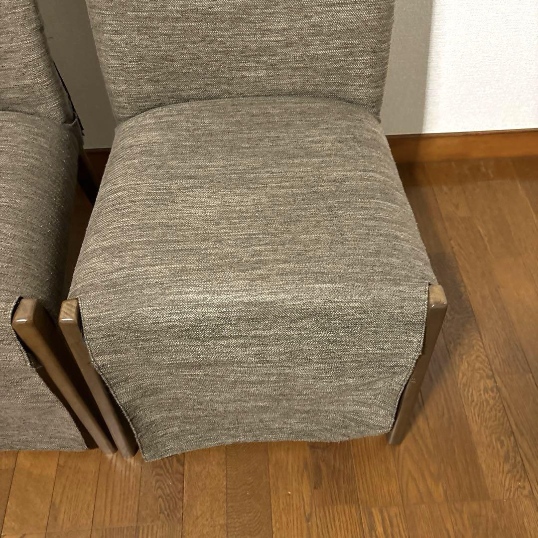 【良品】ニトリ こたつチェア ダイニングチェア ２脚