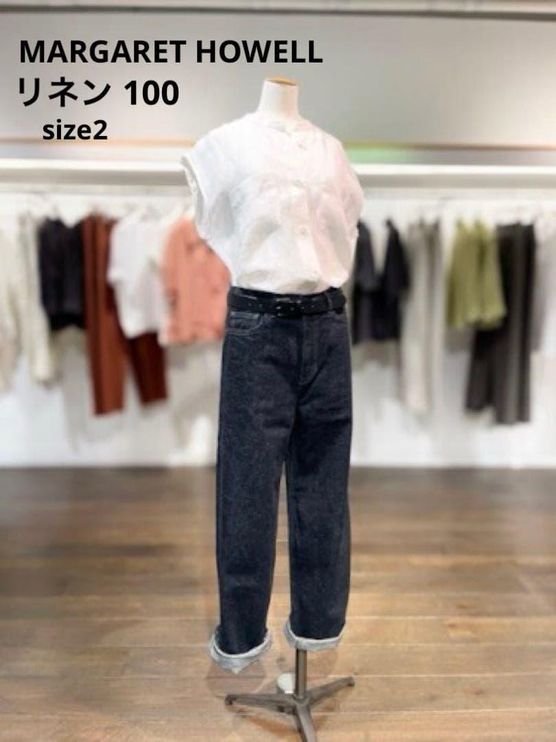 未使用タグ*マーガレットハウエル SOFT LINEN