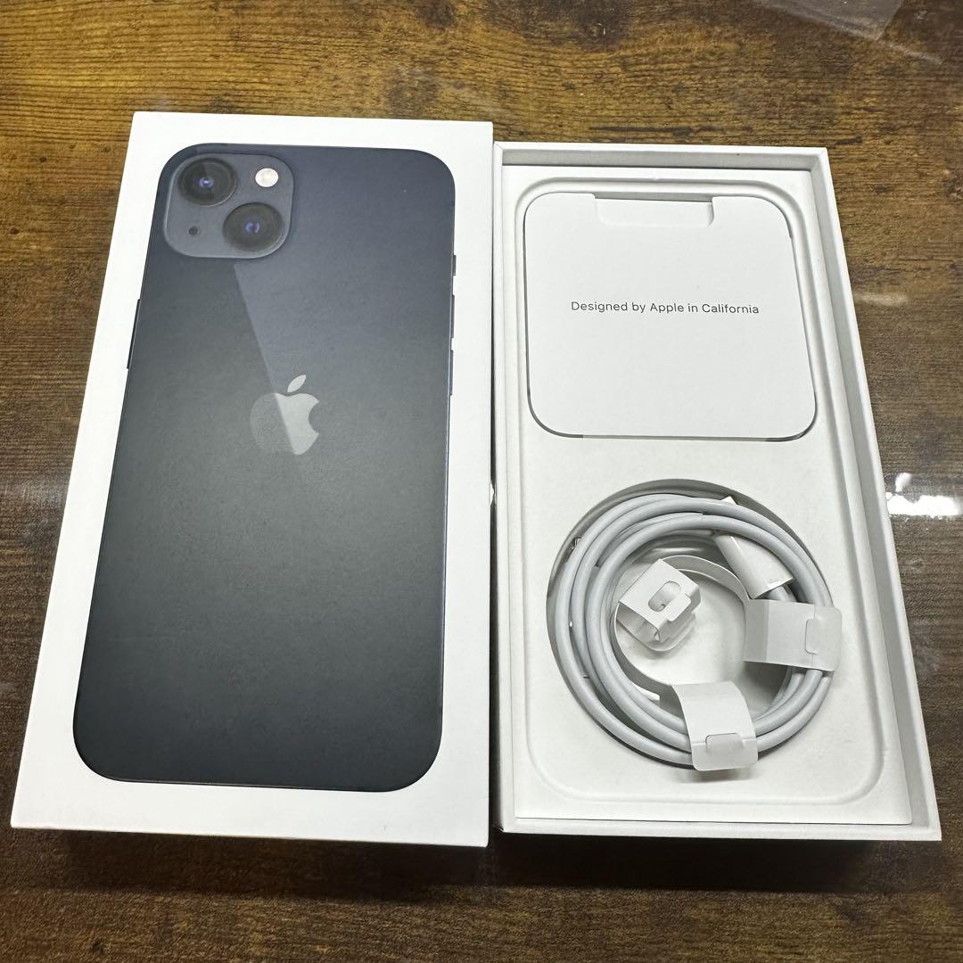 iPhone 13 ブラック256GB SIMフリー本体　バッテリー100%