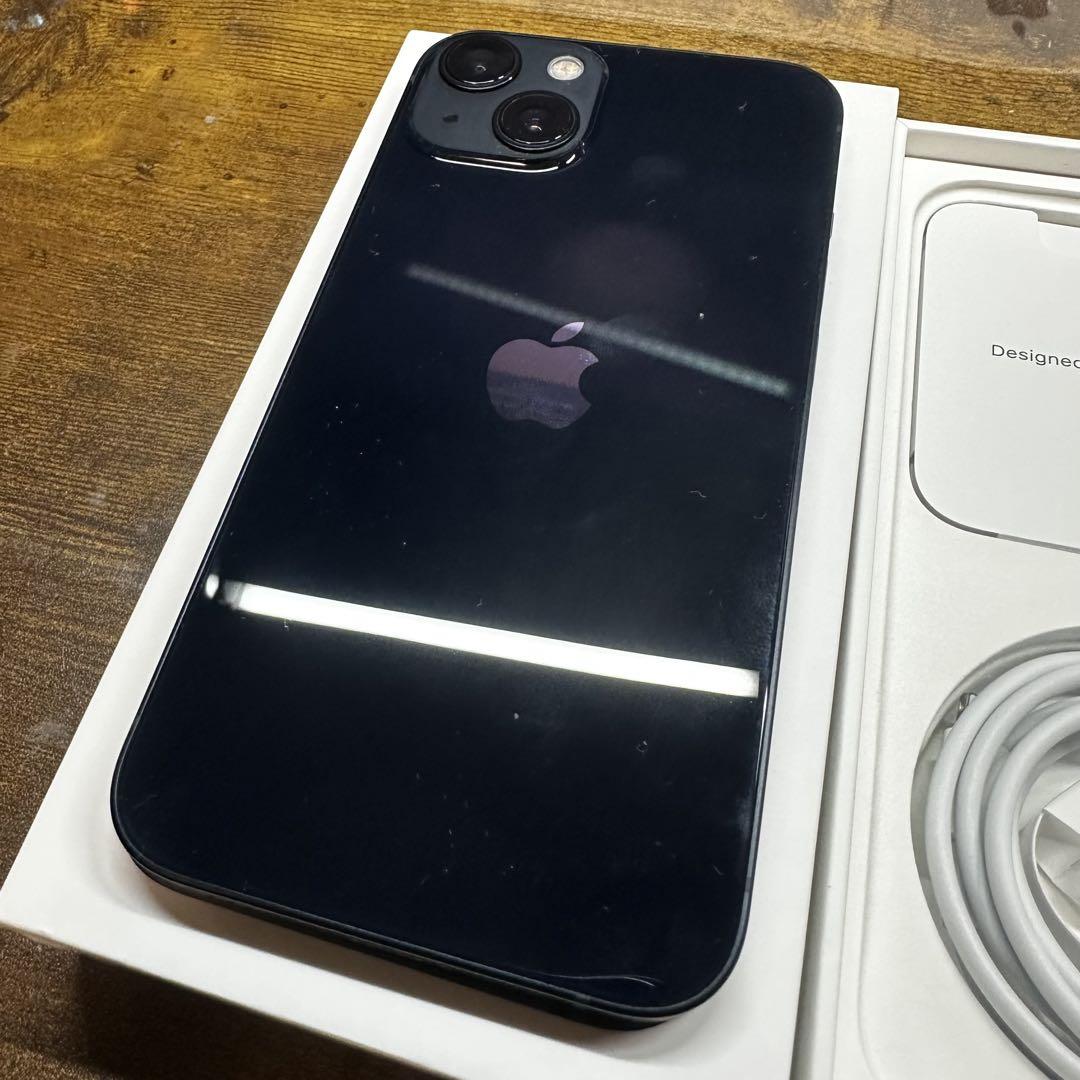 iPhone 13 ブラック256GB SIMフリー本体　バッテリー100%