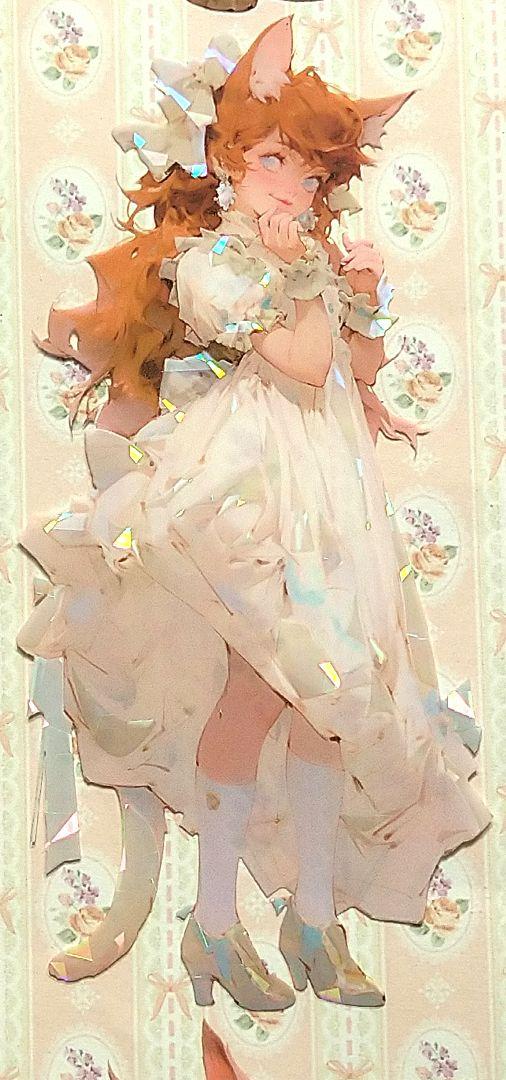 ✩のこり１✩J679＃宠物女孩(贝壳光)梦游切り売り海外人物マステ女の子