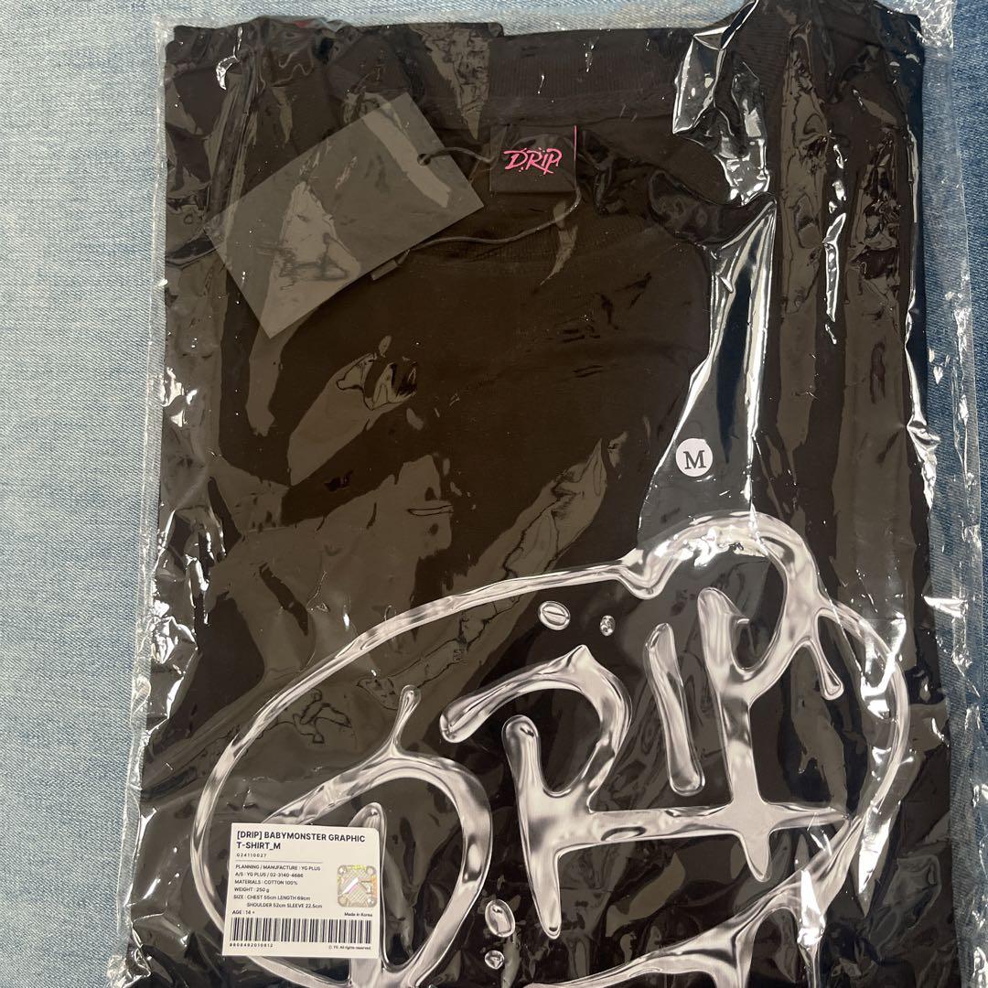 BABYMONSTER DRIP ポップアップ　Tシャツ　Mサイズ