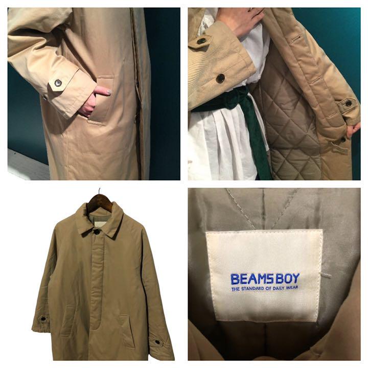 人気SALE正規品 BEAMS 中綿 ステンカラーコート 7uPKV-m61522513570 BOY サーモ 激安単価で