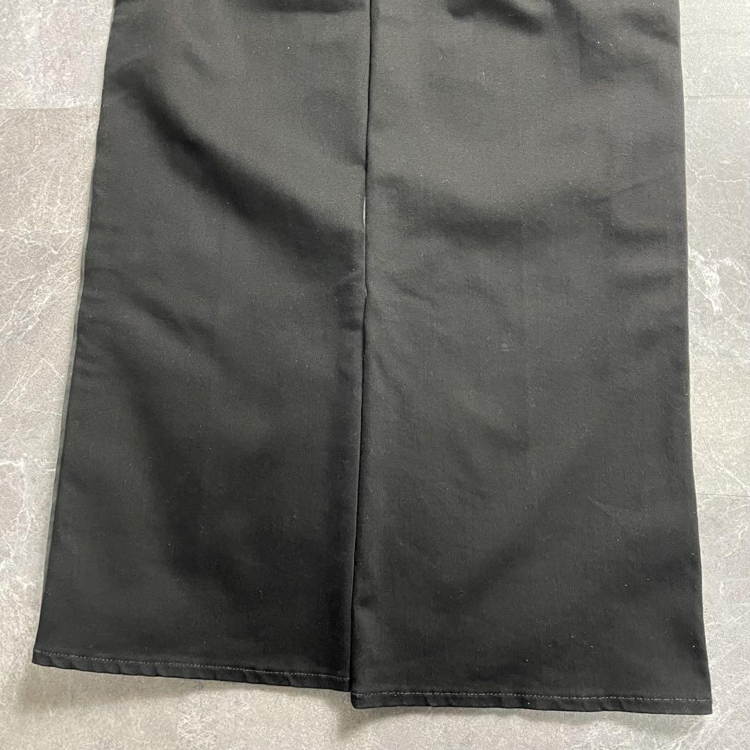 Polo Ralph Lauren〈フレアトラックパンツ 刺繍 ブラック〉