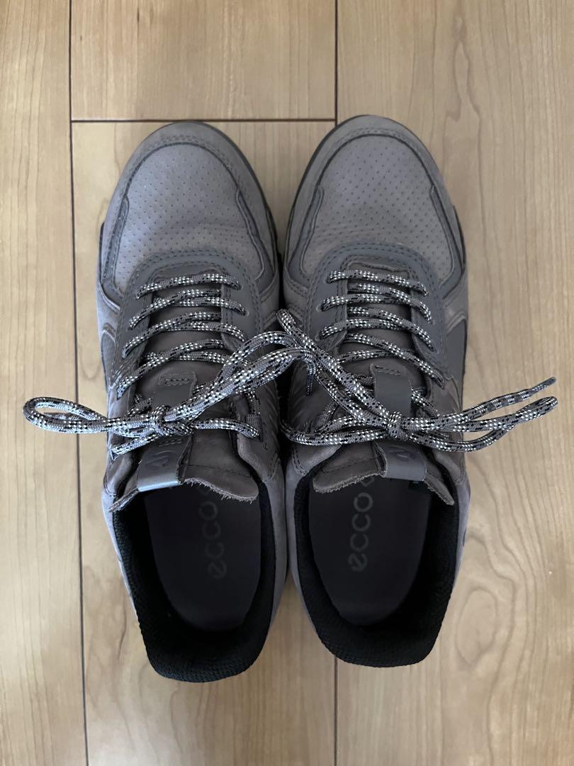ecco レディース　レザースニーカー　ゴアテックス