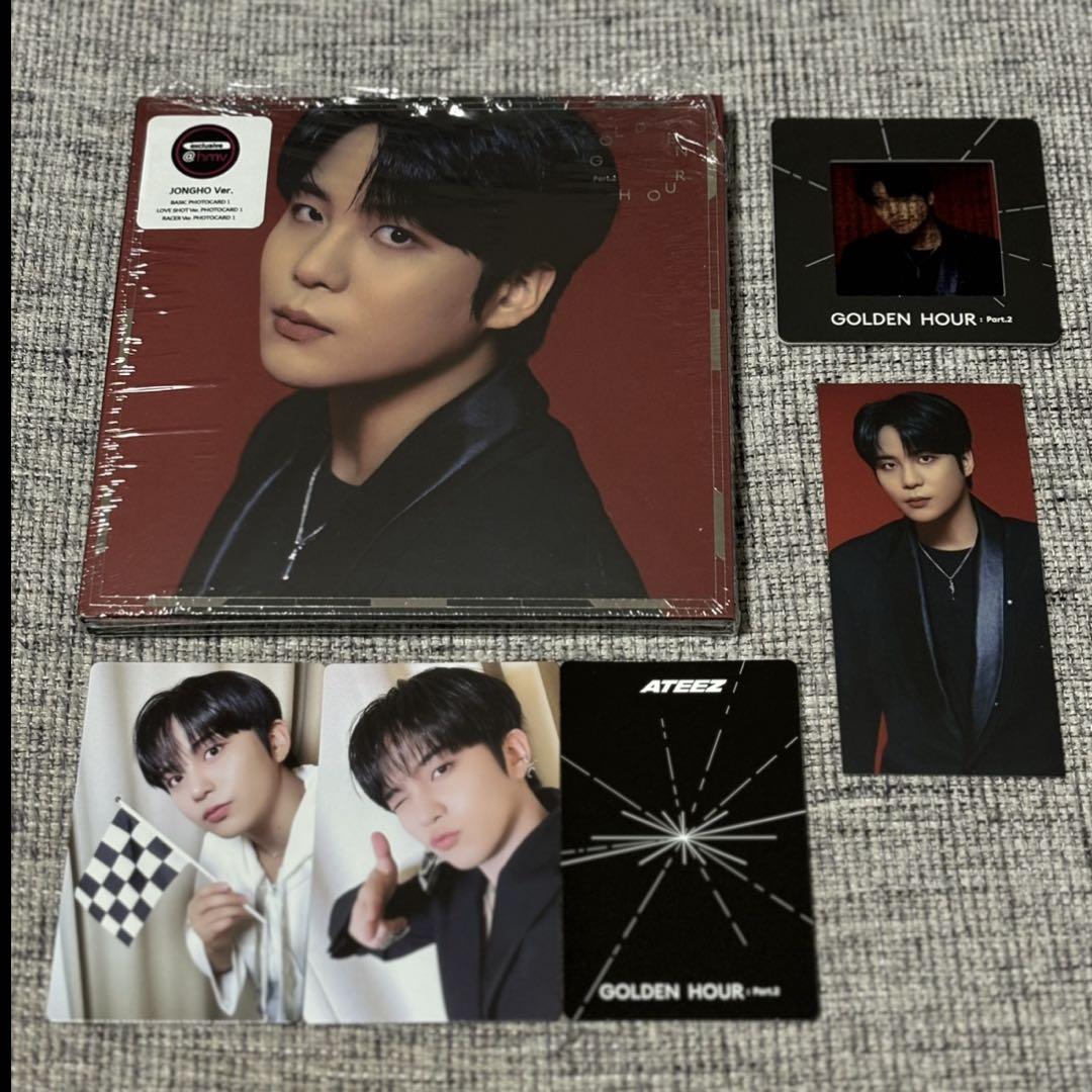 ATEEZ GOLDEN HOUR HMV デジパック CD ジョンホ
