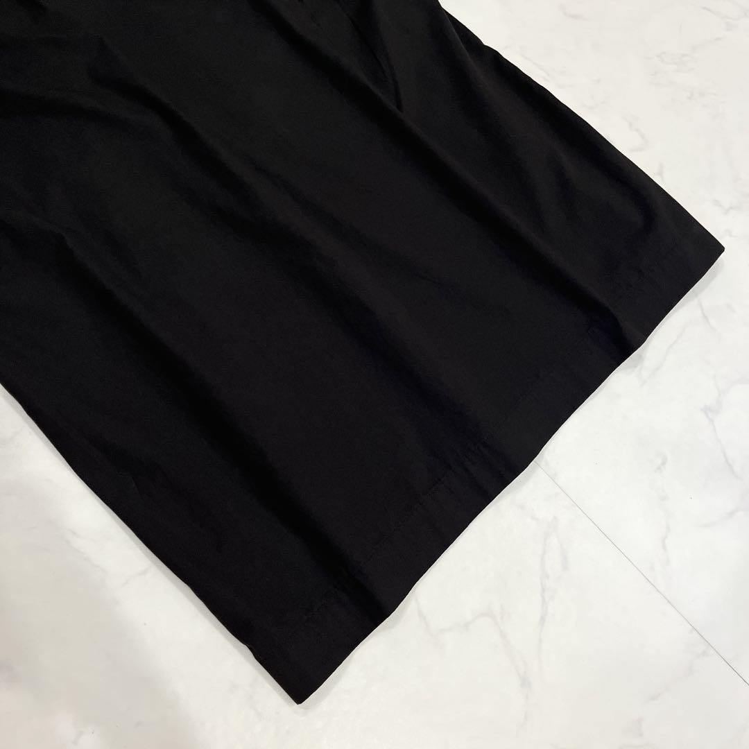 美品✨2024年 MHL コットンシャツワンピース　ロング丈　ブラック　サイズI