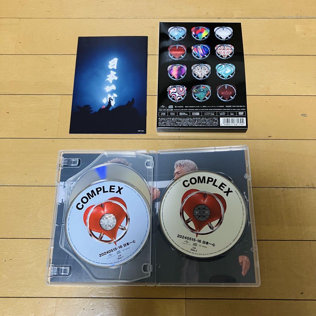 COMPLEX DVD 20240515-16 日本一心【正規品】