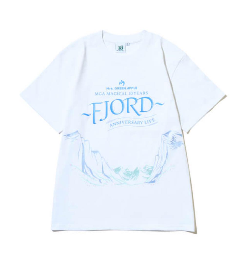 Mrs. GREEN APPLE Tシャツ FJORD フィヨルド　白 Lサイズ