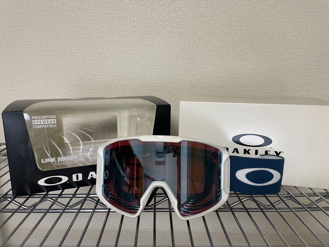 Oakley Line Miner ゴーグル ホワイト