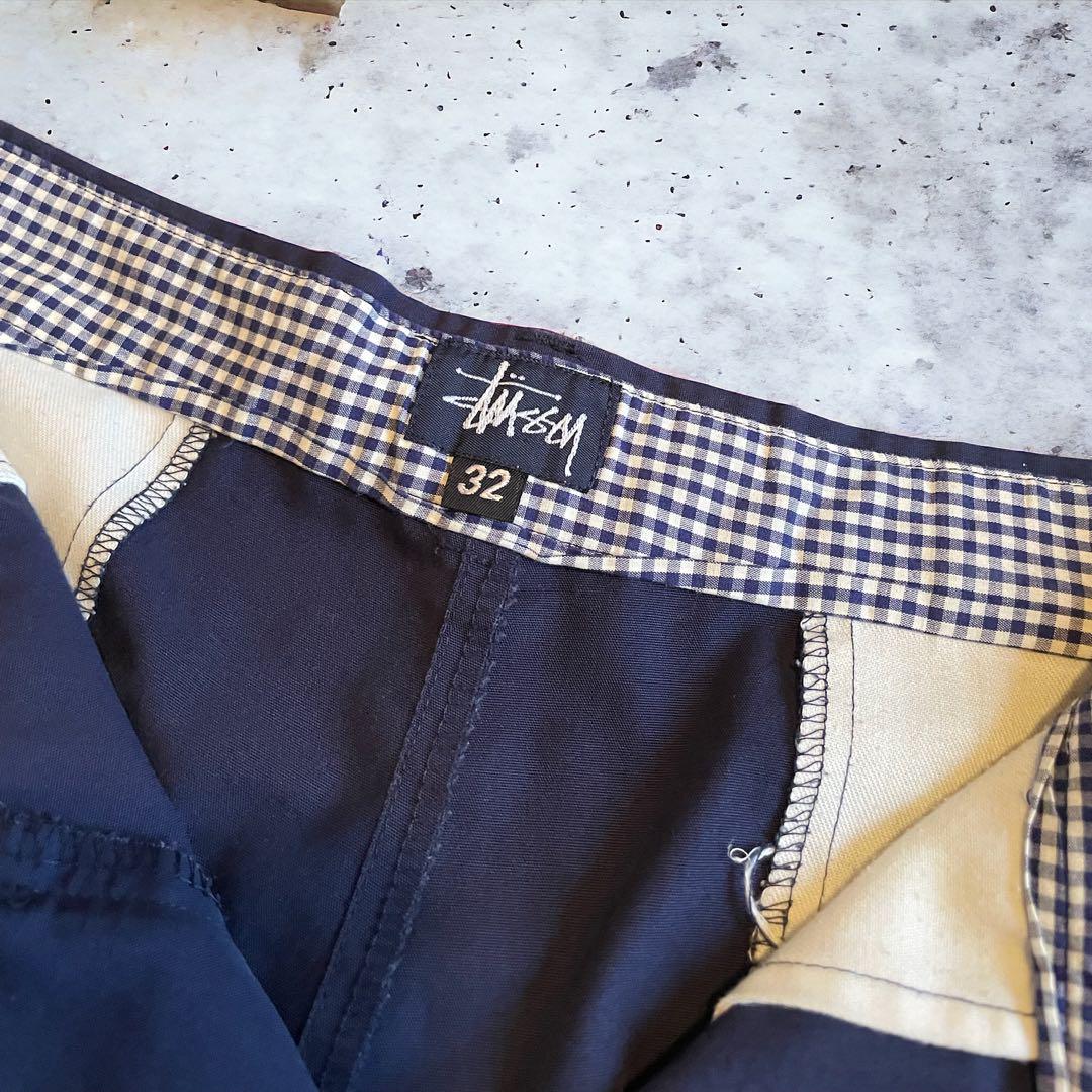 パンツ 90s stussy half pants MADE IN USA