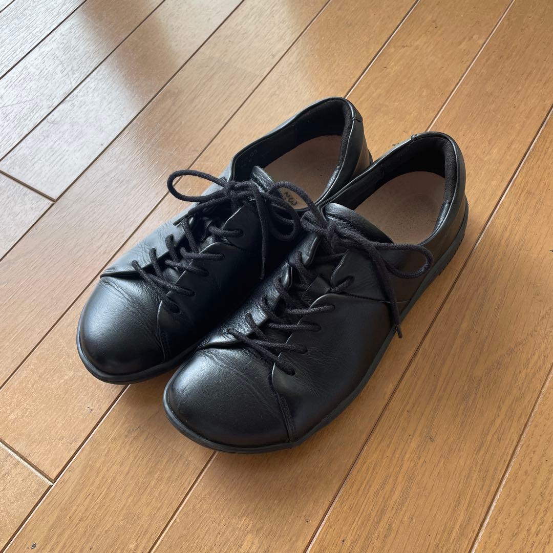 美品　BIRKENSTOCK ブラック レースアップ シューズ 36