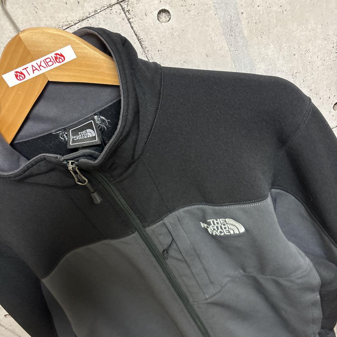 THE NORTH FACE メンズM フリースジャケット グレー/ブラック THE NORTH FACE メンズM フリースジャケット グレー/ブラック