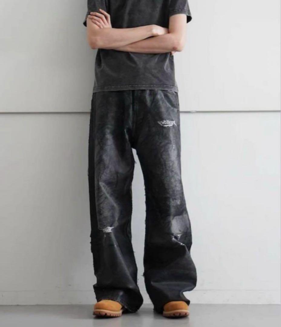lildenimjean cocoon jean black 30