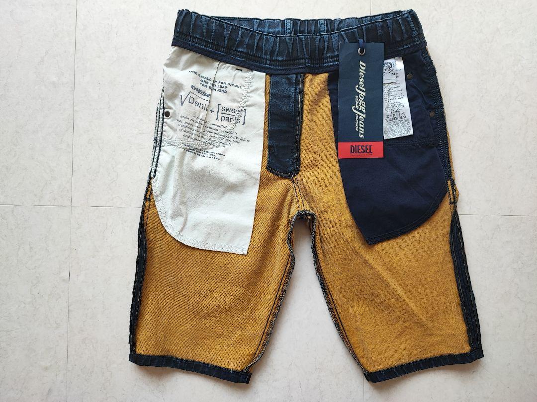 美品 W28 ディーゼル デニム ショート ハーフ パンツ JOGG