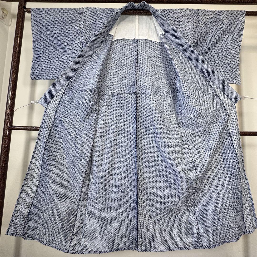 しつけ付き 有松絞り 本染浴衣 総絞り 浴衣 着物 夏物 150 バラ