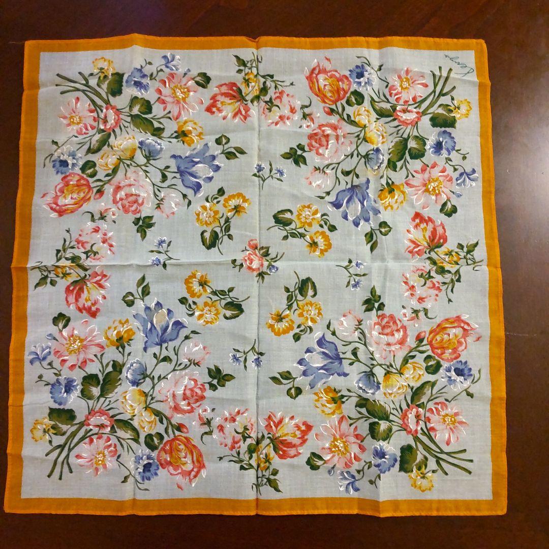 メルカリ便♡KENZO♡花柄ハンカチペイズリー